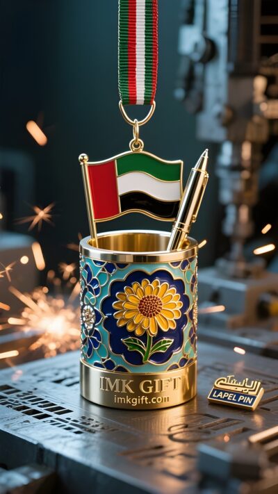 in989-الوقت-في-حامل-القلم-ولون-العلم